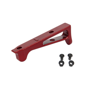 Poignée 45° Keymod rouge G&G Armament - Ergonomie et style