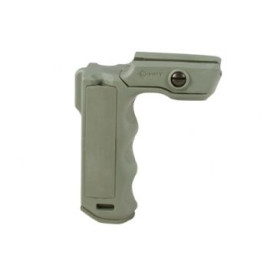Poignée MFT Magwell Foliage Green : Stabilité sur Rails RIS 21 mm