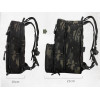 Sac à dos tactique VCII noir : compact, extensible, 9,6L