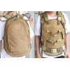 Sac à dos/gilet tan transformable, nylon 900D, inserts MOLLE