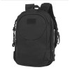 Sac à dos/gilet noir transformable, nylon 900D, inserts MOLLE