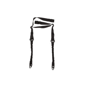 Sangle 2 points Bungee noire - Confort et maniabilité airsoft