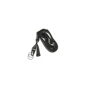Sangle 3 Points Tactical Noire - Nylon Résistant, 140 cm Ajustable