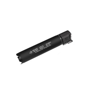 Silencieux B&T Rotex-V Noir : Compact, Léger et Polyvalent