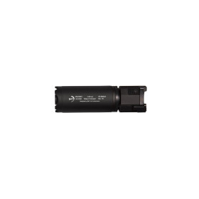 Silencieux B&T Rotex-V Compact Noir : Discrétion et Polyvalence