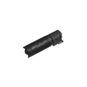 Silencieux B&T Rotex-V Compact Noir : Discrétion et Polyvalence