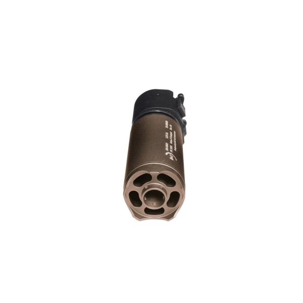 Silencieux B&T Rotex-V Compact Mud : Discrétion et Légèreté