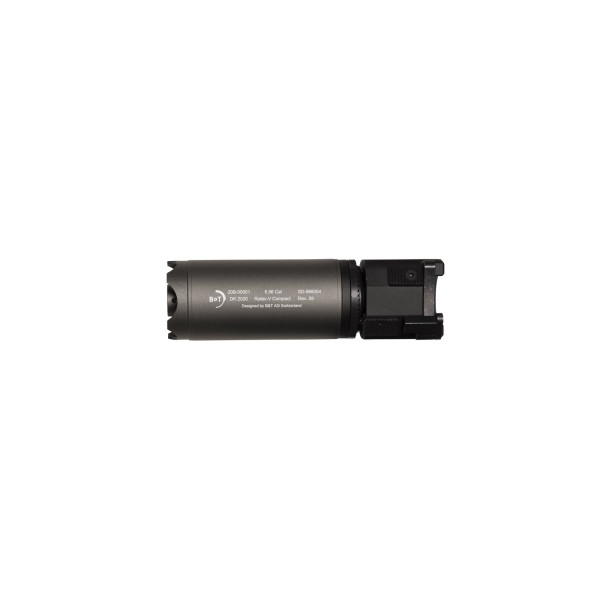 Silencieux B&T Rotex-V Compact Gris : Réduction Sonore Efficace