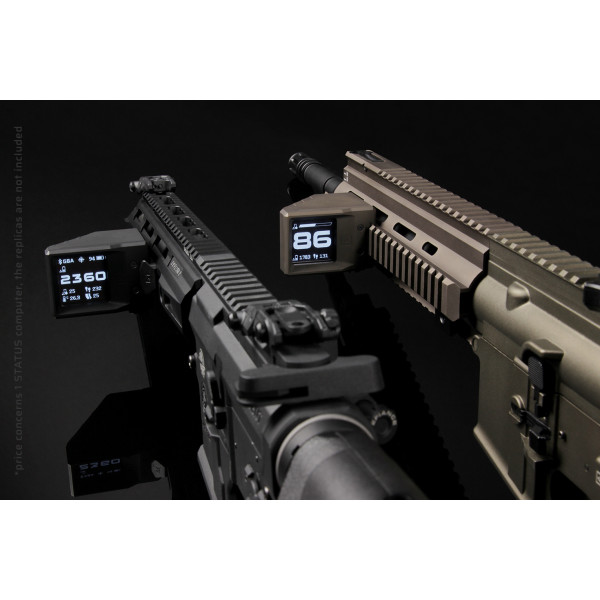 STATUS Matt Dark Earth : Écran OLED et Bluetooth pour Airsoft