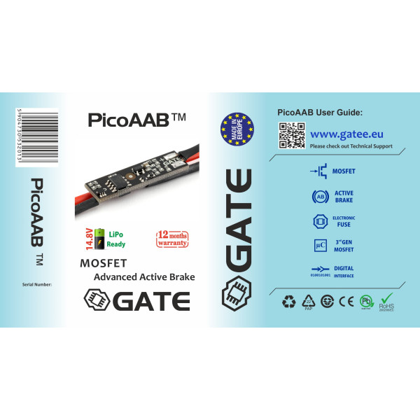 MOSFET PicoAAB : Compact, Active Brake, Protège votre AEG