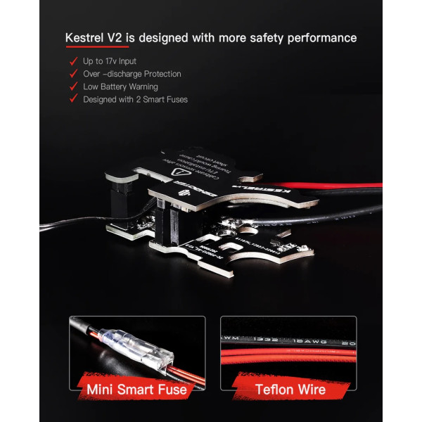 Mosfet E-Shooter Kestrel V2 : Optimisez votre AEG avec précision