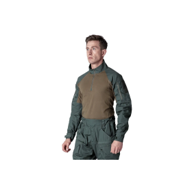 T-shirt de combat G4 Olive XXL : Résistance Rip-Stop et Confort