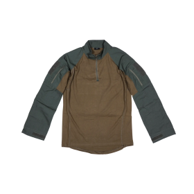 T-shirt de Combat G4 Olive L : Résistance Rip-Stop et Confort Tactique