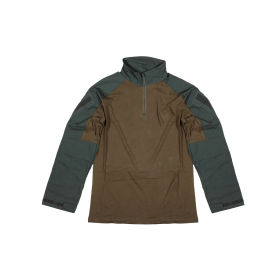 T-shirt de Combat G3 Olive L - Résistant Rip-Stop & Coudières