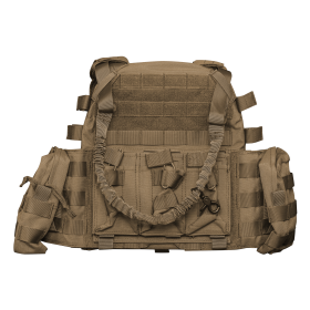 Veste Operator 500D Nylon Coyote : Résistance et Système MOLLE