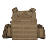 Veste Operator 500D Nylon Coyote : Résistance et Système MOLLE