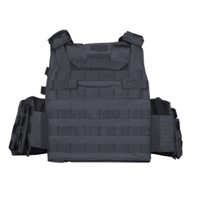 Veste Operator 500D Nylon Noir : Résistance et Système MOLLE