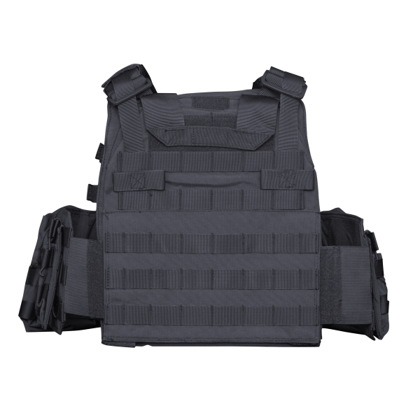 Veste Operator 500D Nylon Noir : Résistance et Système MOLLE
