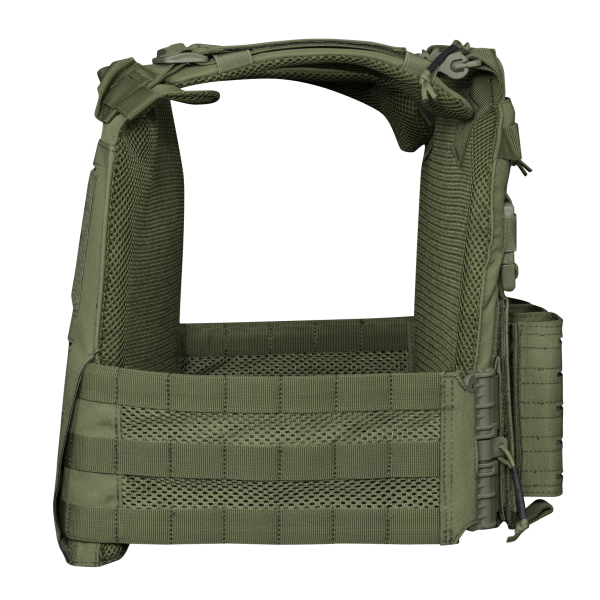 Veste porte plaques 600D Quick Detach OD - Tactique et durable