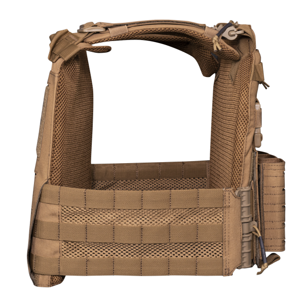 Veste Porte Plaques 600D Coyote : Ergonomie et Durabilité Tactique