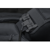 Veste porte plaques 600D noire : robustesse et détache rapide