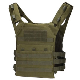 Veste JPC LW OD : Gilet Porte Plaques Léger et Modulable