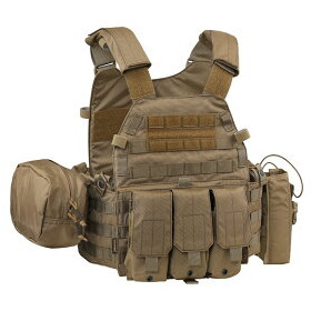 Veste Tactique 6094 Tan : Robustesse et Modularité MOLLE