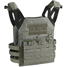 Gilet JPC Ranger : Porte Plaques Léger et Modulable, Nylon 900D