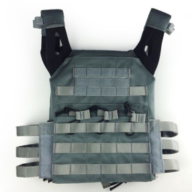 Veste JPC Grise : Légèreté et Modularité avec Nylon 900D