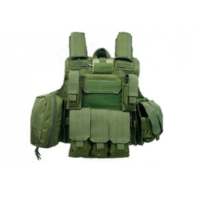 Veste Ciras Combat OD : Système MOLLE pour Personnalisation Tactique