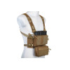 Veste Chest Rig V2 Tan Specna Arms - 6 Chargeurs M4/M16