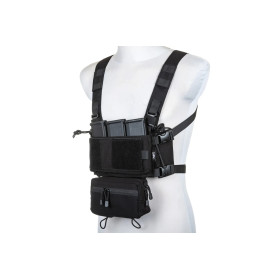Veste Chest Rig V2 Noire Specna Arms - 6 Chargeurs M4/M16