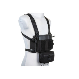 Veste Chest Rig V2 Noire Specna Arms - 6 Chargeurs M4/M16