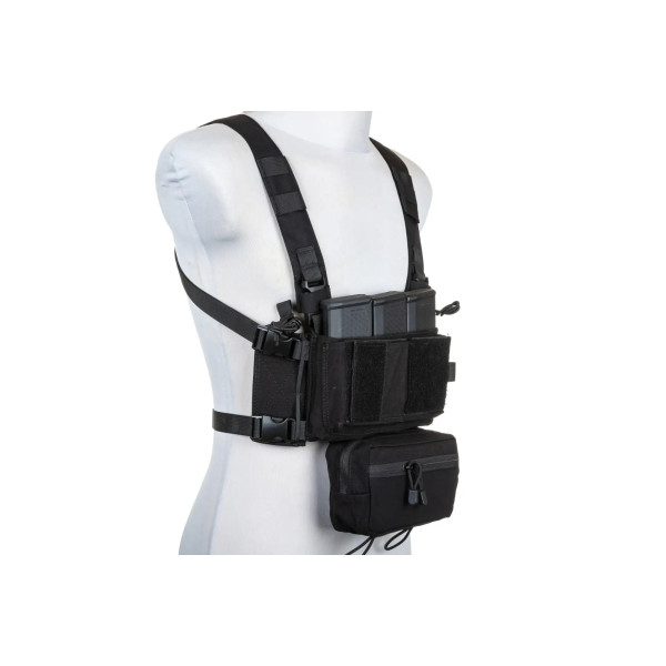 Veste Chest Rig V2 Noire Specna Arms - 6 Chargeurs M4/M16