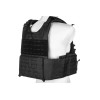 Veste Plate Carrier QR Noire : Résistance et Confort en Milieu Hostile