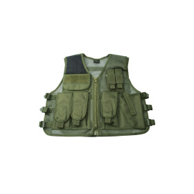 Veste Tactique Recon OD : Légèreté et Holster Intégré