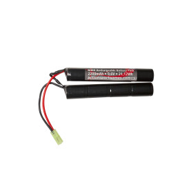 Batterie NiMH 9.6V 2200 mAh Double Stick pour Airsoft
