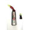 Batterie Li-Po 11,1V 1300mAh pour répliques airsoft compactes