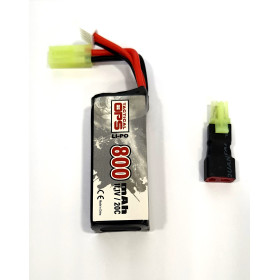 Batterie Li-Po 11,1V 800mAh Stick pour Répliques Airsoft