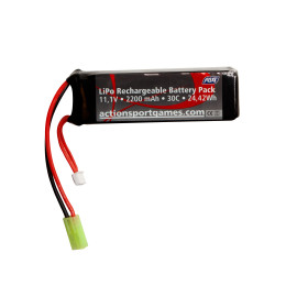 Batterie Li-Po 11.1V 2200 mAh 30C : Puissance et Sécurité