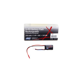 Batterie Li-Po 7.4V 250mAh pour AEG Airsoft - Compacte et Durable