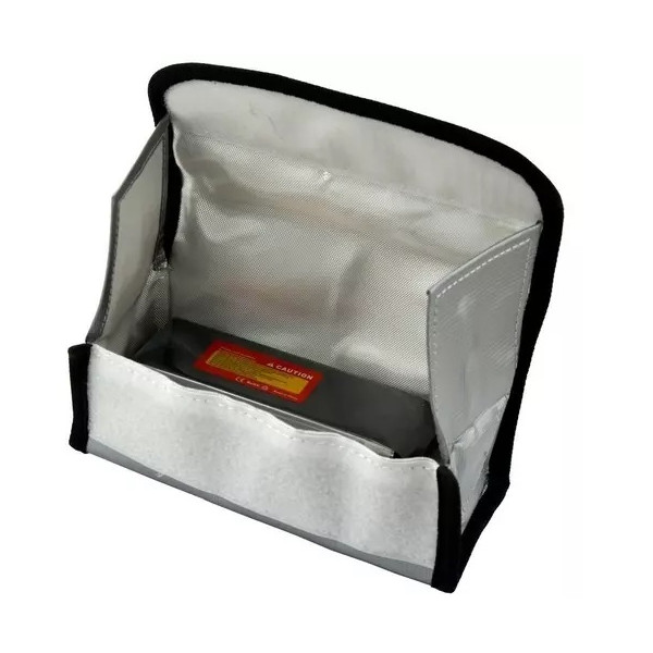 Sac Batterie LiPo 180x75x60mm : Sécurité et Transport Optimisé