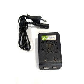 Chargeur LiPo V3 : Efficacité 1.2A pour Batteries 2-3 Cellules