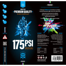 Gaz Airsoft 175 PSI 500ml - Performance GBBR Mi-Saison
