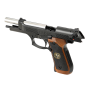 Pistolet 6mm Gaz 2058 Noir : Blow Back et Précision Ajustable