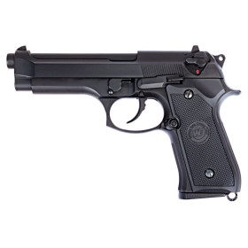 Pistolet Gaz M92 BK S 6mm : Précision et Réalisme Blowback
