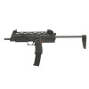 Pistolet 6mm Gaz SMG 8 Noir : Blow Back et Hop Up Réglable