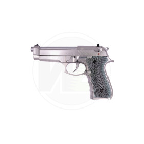 Pistolet Gaz M92 Eagle 6mm - Semi/Full Auto, Blowback Réaliste