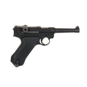 Pistolet Gaz 6mm P08 Noir : Précision et Réalisme Blow Back