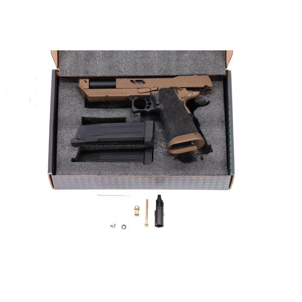 Pistolet 6mm SA-VGP21 Vapor : Précision et Réalisme Blowback